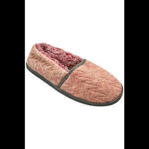 Floopi Women's Chloe Closed-Back Quilted Slipper Pink -